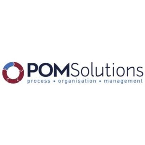Logo POM Solutions : conseil en organisation
