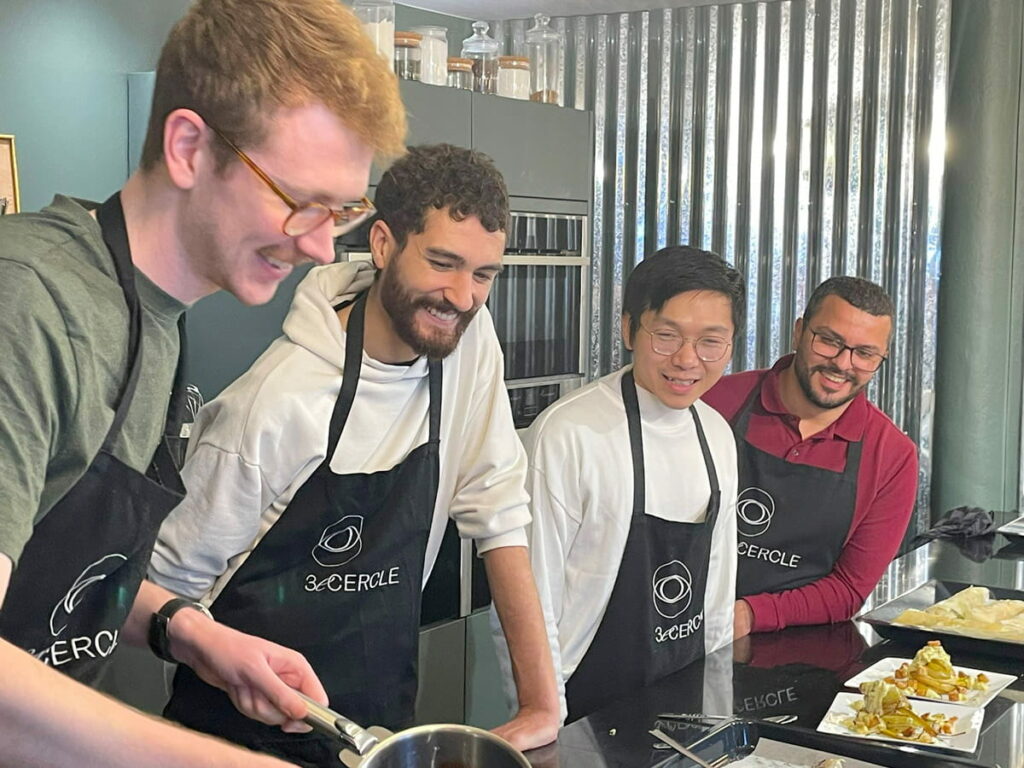 cours de cuisine + disc team building à Paris